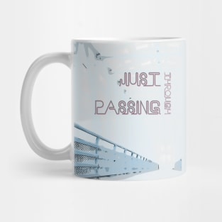 Liminal Space Just Passing Through Mug